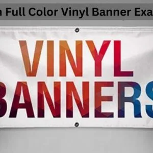 13oz Gloss Standard Vinyl Banners